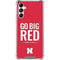 University of Nebraska Go Big Red Galaxy A15 5G Clear Case